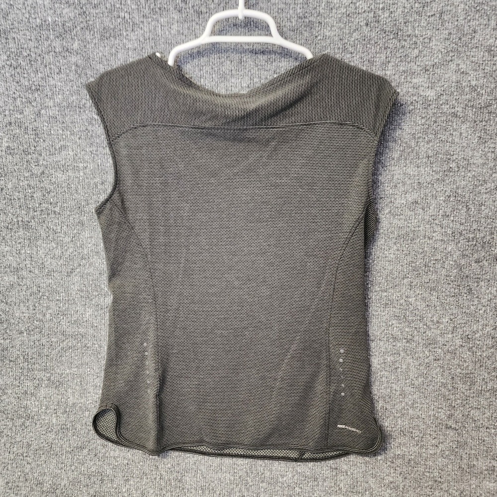 Nike Areoreact Nike Running Women's Tank Top Shirt M Dark Green - Picture 6 of 10